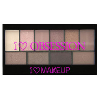 Makeup Revolution Obsession Palette Pure Cult - Paletka 10 očních stínů 17. ml pro ženy