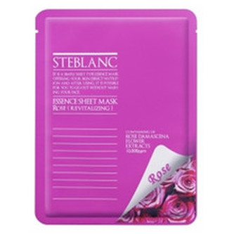 Steblanc Essence Sheet Mask Rose - Revitalizační pleťová maska Růže 20. ml pro ženy