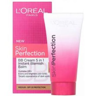 L´oreal Skin Perfection BB Cream 5in1 Instant Blemish Balm SPF 25 - BB krém 5v1 50 ml pro ženy L´oreal Skin Perfection BB Cream 5in1 Instant Blemish Balm SPF 25 - BB krém 5v1 50 ml pro ženy