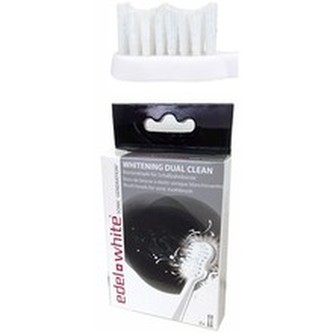 Edel+white Whitening Dual Clean - Hlavice na sonický kartáček 2 ks pro ženy