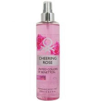 Benetton Cheering Rose Refreshing Tělový závoj 250 ml pro ženy