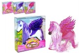 Poník kůň s křídly 13cm plast asst 3 barvy v krabičce 12ks v boxu