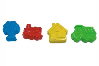 Formičky Bábovky na písek plast 16cm 12m+ Wader - 1 kus