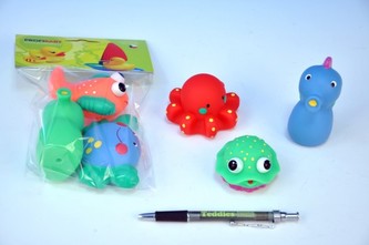 (C)Zvířátko mořské asst 2 druhy 3ks v sáčku od 0 měsíců