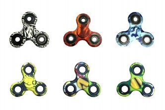 Fidget Spinner, různé druhy, v krabičce - 1 kus