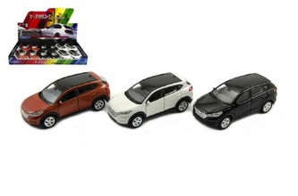 Auto Welly Hyundai Tucson kov 11cm asst 3 barvy volný chod 12ks v boxu