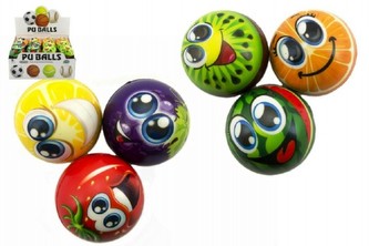 Míček pěnový smajlík 7cm