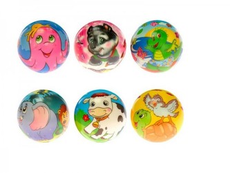 Míček pěnový 6cm zvířátka