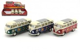 Autobus Kinsmart VW Classical kov/plast 18cm 3 barvy 6ks v boxu