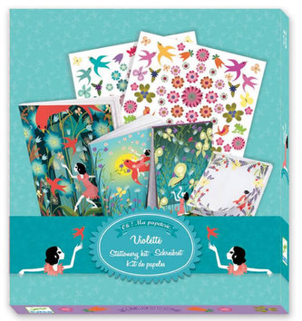 Djeco Set deníčků a doplňků Violette