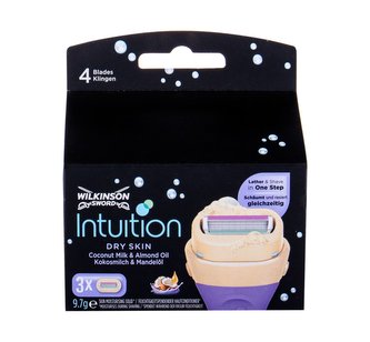 Wilkinson Sword Intuition Náhradní břit Dry Skin 3 ks pro ženy