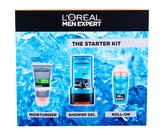 L´Oréal Paris Men Expert hydratační gel Pure & Matte 50 ml + sprchový gel Cool Power 300 ml + deodorant Roll-on Cool Power 50 ml