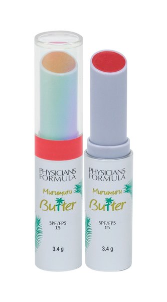 Physicians Formula Murumuru Butter Balzám na rty Lip Cream 3,4 g Samba Red SPF15 pro ženy