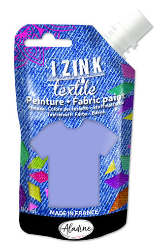 IZINK textilní barva - šedá 80 ml