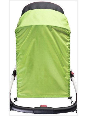Sluneční clona na kočárek CARETERO green