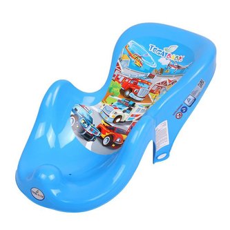 Lehátko ke koupání Autíčka modré