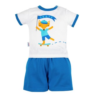 Kojenecká souprava tričko a kraťásky New Baby Liška - velikost 80 (9-12m)
