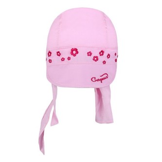 Letní dětská čepička-šátek New Baby Gorgeous světle růžová - velikost 110 (4-5r)