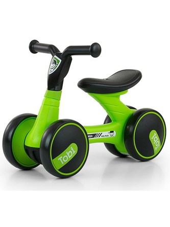 Dětské odrážedlo Milly Mally Tobi black-green