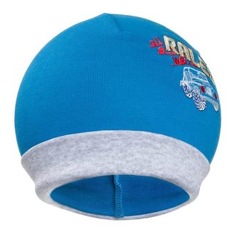 Podzimní dětská čepička New Baby Rales tmavě modá - velikost 98 (2-3r)