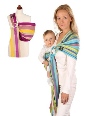 Šátek na nošení dětí Womar Hug Me