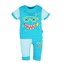 Kojenecké tričko s krátkým rukávem a tepláčky New Baby Shark - velikost 80 (9-12m)