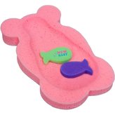 Pěnová podložka maxi New Baby medvěd růžový