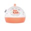 Kojenecká bavlněná čepička New Baby Liška lososová - velikost 74 (6-9m)