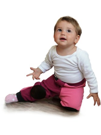 Dětské lezáčky VG modro-limetkové velikost 80/86