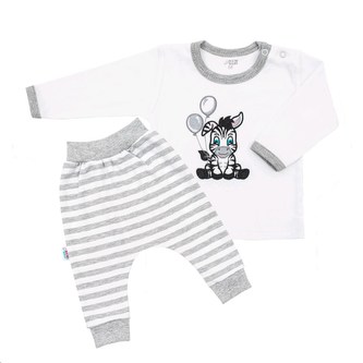 2-dílná kojenecká souprava New Baby Zebra exclusive - velikost 62 (3-6m)