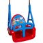Dětská houpačka 3v1 car Swing red
