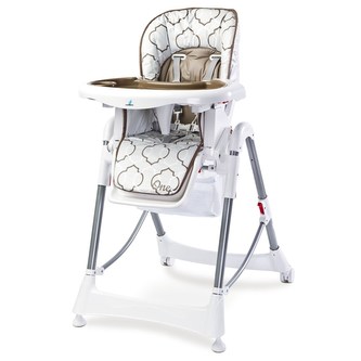 Jídelní židlička CARETERO One brown