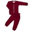Kojenecké tepláčky a mikinka New Baby Uni bordó - velikost 62 (3-6m)