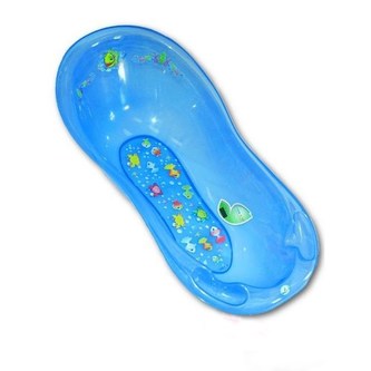 Anatomická vanička 100 cm modrá aqua