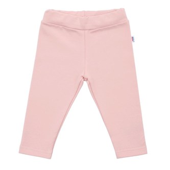Kojenecké bavlněné legíny New Baby Leggings světle růžové - velikost 86 (12-18m)