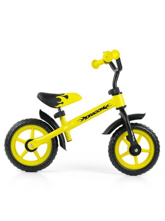 Dětské odrážedlo kolo Milly Mally Dragon yellow