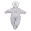 Zimní kombinéza 2v1 New Baby šedá - velikost 62 (3-6m)