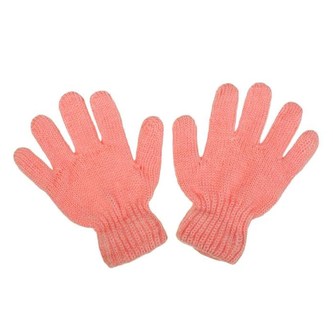 Dětské zimní rukavičky New Baby světle růžové - velikost 110 (4-5r)