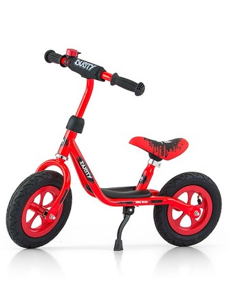 Dětské odrážedlo kolo Milly Mally Dusty red 10"