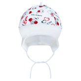 Dětská bavlněná čepička New Baby Beruška - velikost 50