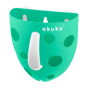 Plastový box na hračky do vany Akuku mátový