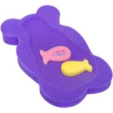 Pěnová podložka maxi New Baby medvěd fialový