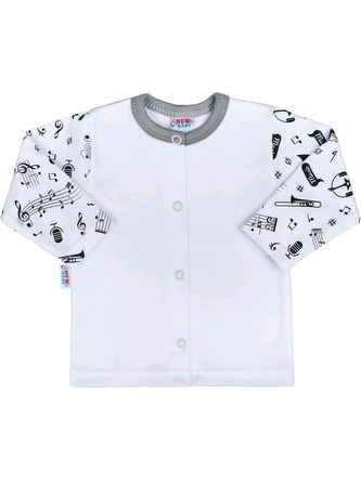 Kojenecký bavlněný kabátek New Baby Music - velikost 68 (4-6m)