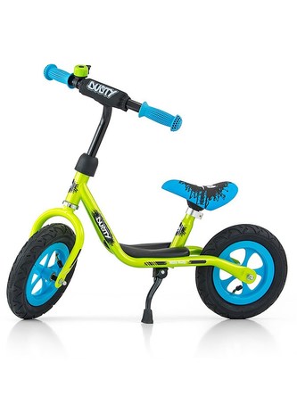 Dětské odrážedlo kolo Milly Mally Dusty green 12"