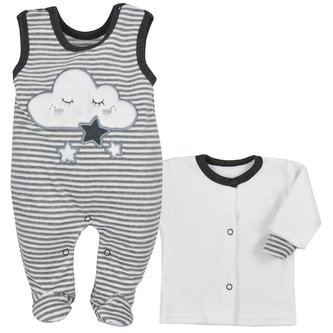 2-dílná semišková souprava Koala Cute Cloud velikost 56 (0-3m)