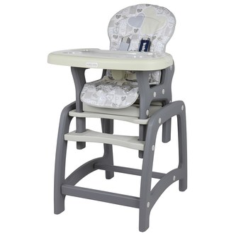 Jídelní židlička Baby Mix 2v1 Latte
