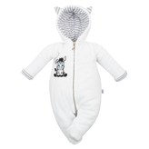 Luxusní dětský zimní overal New Baby Zebra - velikost 56 (0-3m)