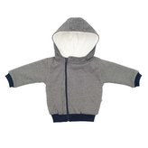 Zimní kojenecký kabátek s kapucí Baby Service Retro - velikost 80 (9-12m)