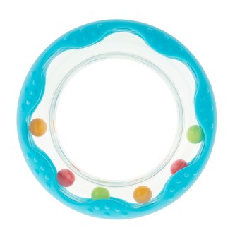 Dětské chladící kousátko Akuku kolečko modré