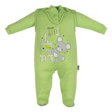 2-dílná souprava New Baby Mouse Artist zelená - velikost 68 (4-6m)